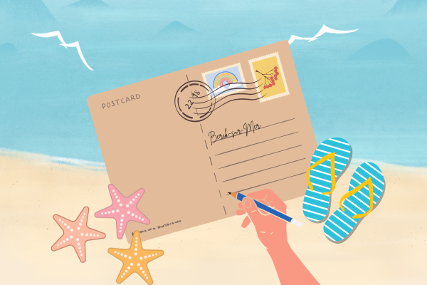 Mon Village Vacances - Atelier carte postale